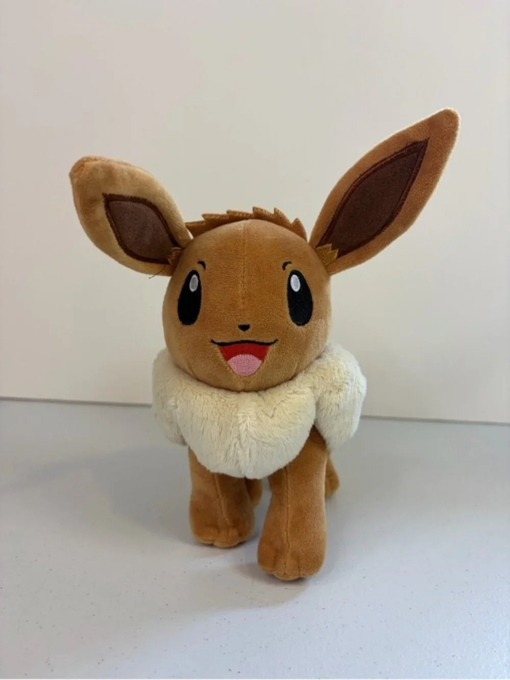 Vintage Pokemon Eevee Plush Stuffed Animal Toy 2022 Nintendo Game Freak 8in
